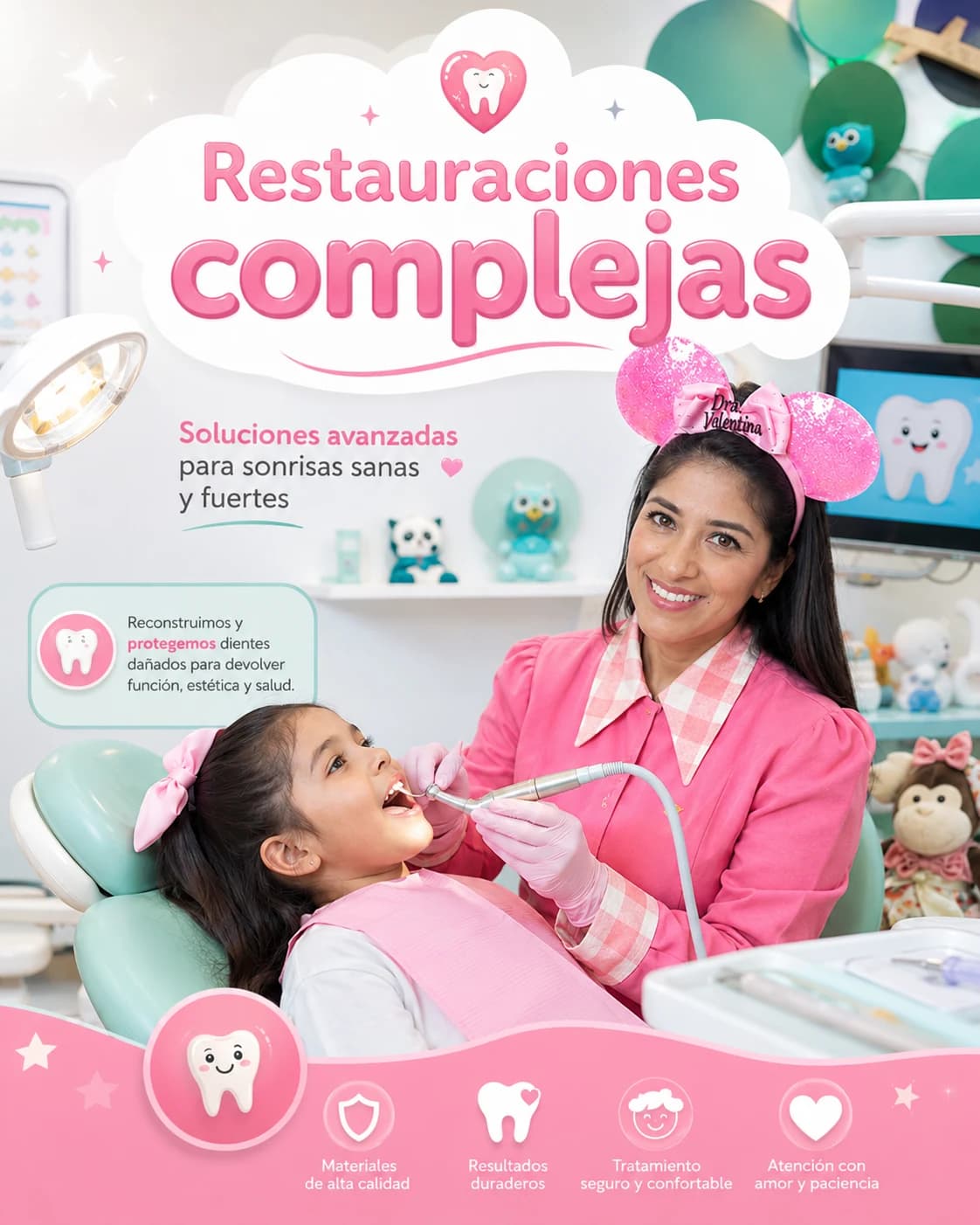 Dra. Pami - Restauraciones Complejas