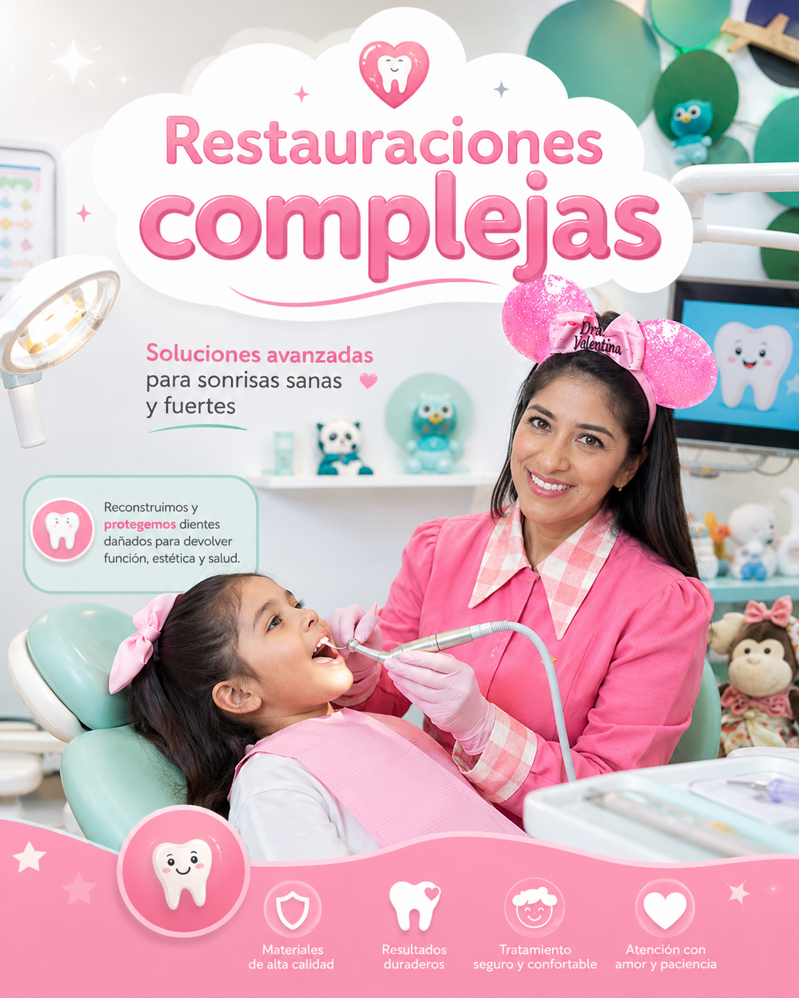 Dra. Pami - Restauraciones Complejas