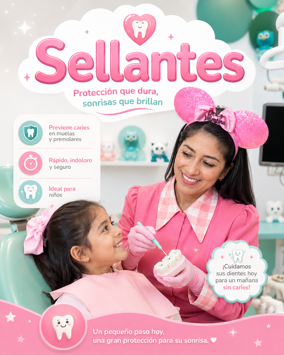 Dra. Pami - Sellantes de Fosas y Fisuras